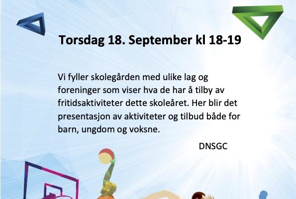 Fritidsmesse på skolen